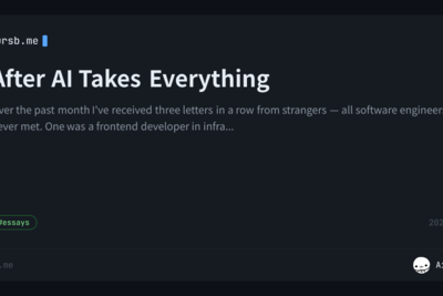 After AI Takes Everything
