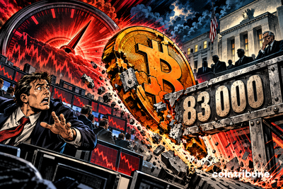 Bitcoin Crashes Below $83K as CPI Shock Sparks Fed Panic