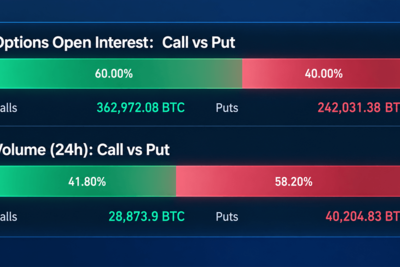 Bitcoin Derivatives Are Heating up, but Traders Want Insurance