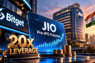 Bitget Lists Jio Pre-IPO Futures With 20x Leverage Ahead of IPO