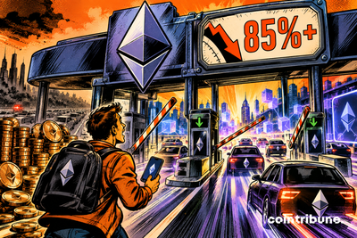 Crypto: Ethereum Fees Crash by Over 85%
