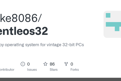 GentleOS – Classic operating system with a lovely retro GUI