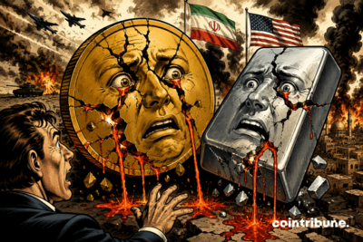 Gold and silver retreat despite inflation and war in the Middle East