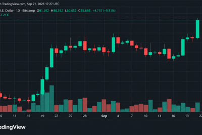 Massive Short Squeeze Sends Bitcoin Price Above $86,000