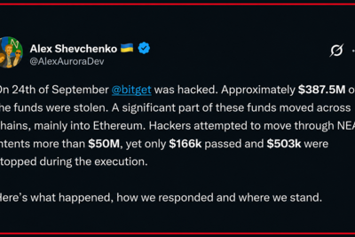 Near Intents Slams Door on $50M in Bitget Hack Laundering Flows