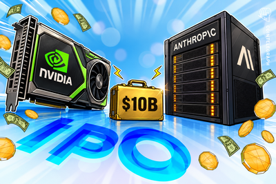 Nvidia considers $10B investment in potential record Anthropic IPO: Reuters  