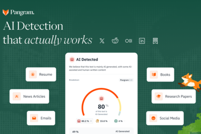 Pangram – AI detector for text and images