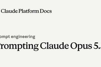 Prompting Claude Opus 5.5