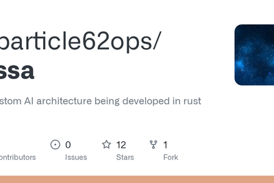 PSSA: A non-transformer language model written from scratch in Rust