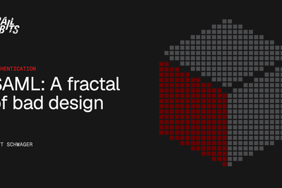 SAML: A Fractal of Bad Design