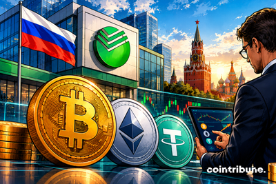 Sberbank, the largest bank in Russia tests buying and selling bitcoin, ether, and USDT