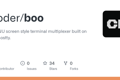 Show HN: Boo – screen-style terminal multiplexer built on libghostty