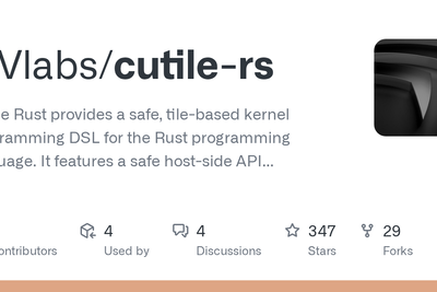 Show HN: cuTile Rust: Safe, data-race-free GPU kernels in Rust