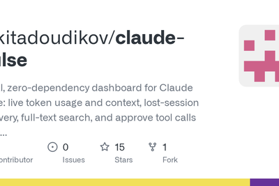 Show HN: Pulse – Dashboard for Claude Code, approve tool calls from your phone