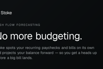 Show HN: Stoke Money – Personal finance app built around a cash flow forecast