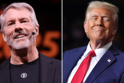 Trump Accounts Reveal MSTR Buy as Bitcoin Treasury Giant Rebounds