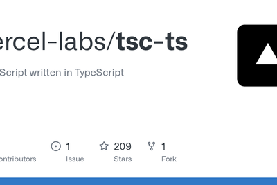 tsc-ts: TypeScript written in TypeScript