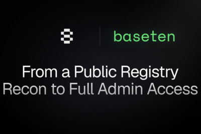 We got admin access to Baseten's production GitHub in 25 minutes