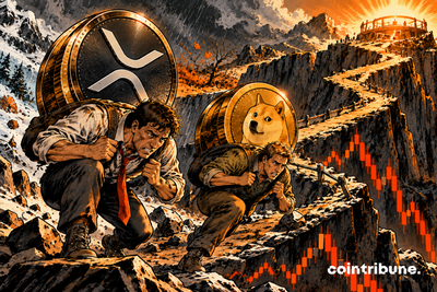 XRP And DOGE Losses May Reduce Profit-taking Pressure