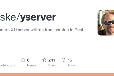 Yserver: A modern X11 server written in Rust